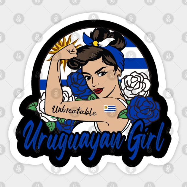 Uruguayan Girl Sticker by JayD World